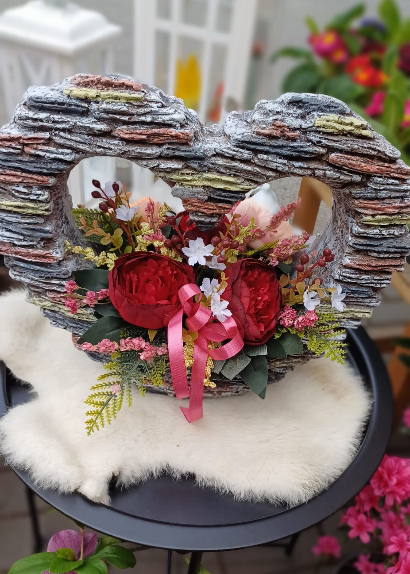 hřbitovní dekorace